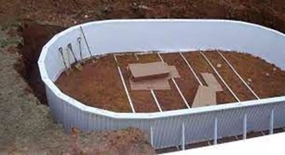 Picture of Above Ground Swimming Pool Installation